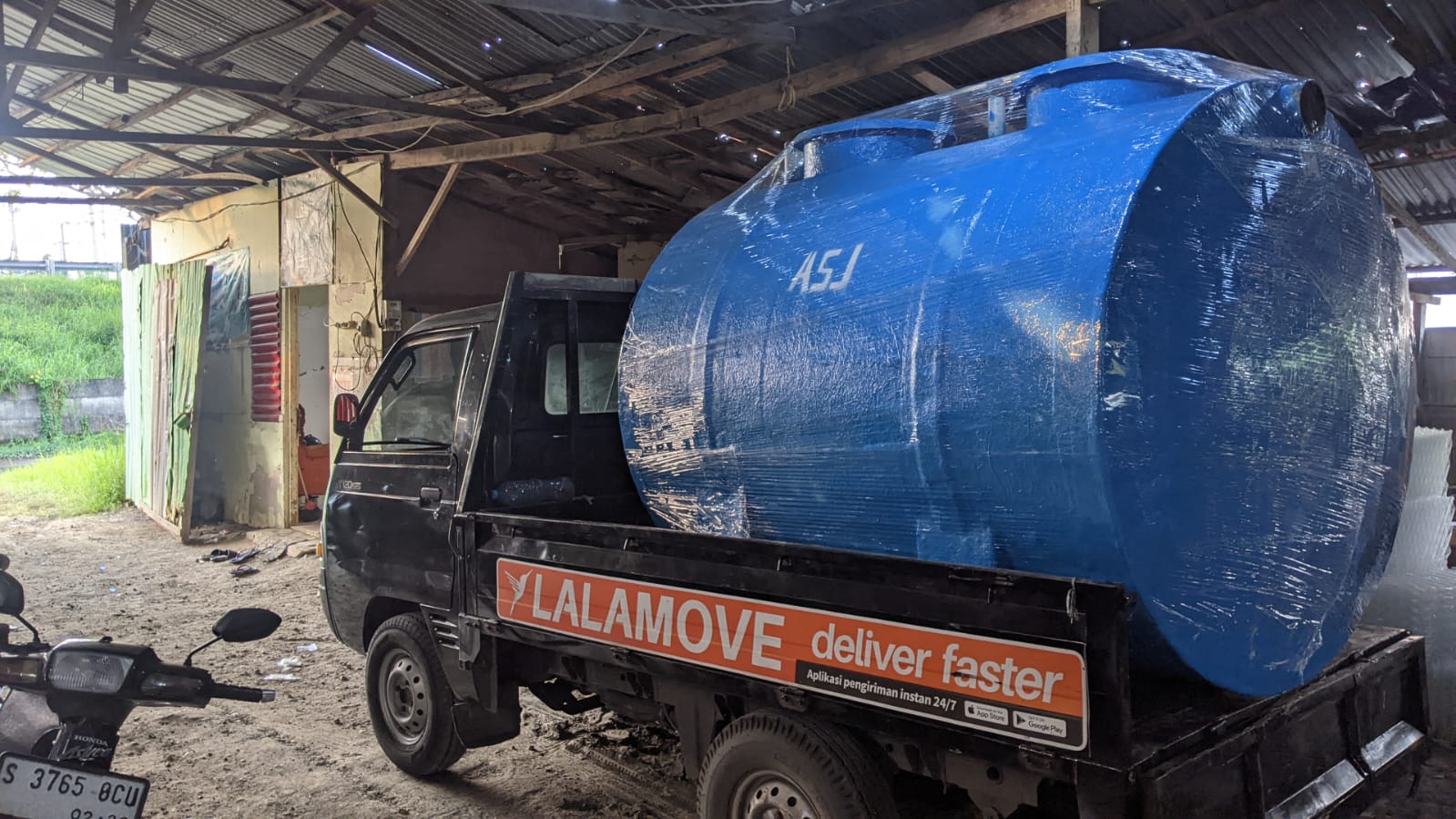 Pengiriman Bio Septictank 3000 L di Malang